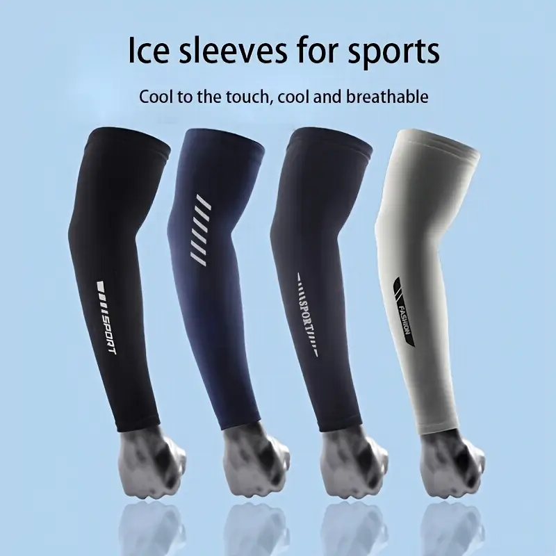 Cycling Arm Warmers - Buz Ipek Kol UV Koruma Bisiklet